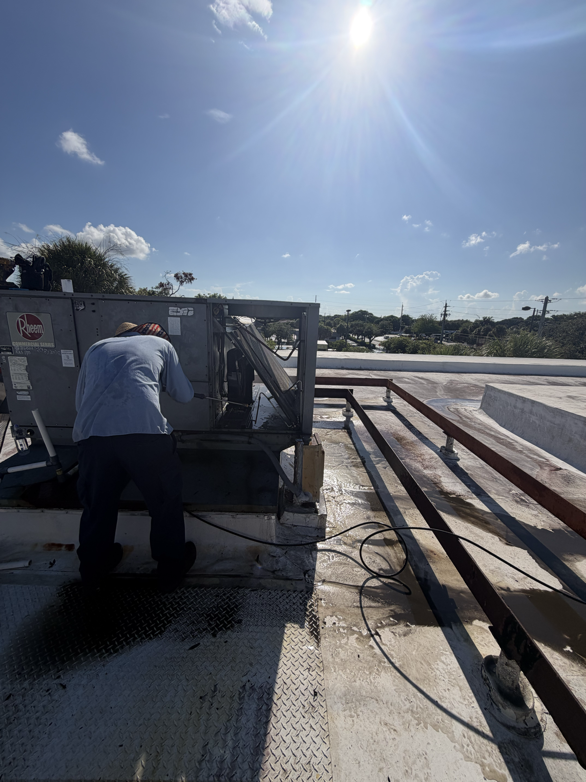 Rooftop Unit Service Call